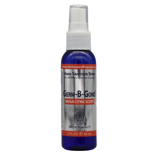 Hand sanitizer Mega Citric scent 2oz - DiAroma by Mystic Romance