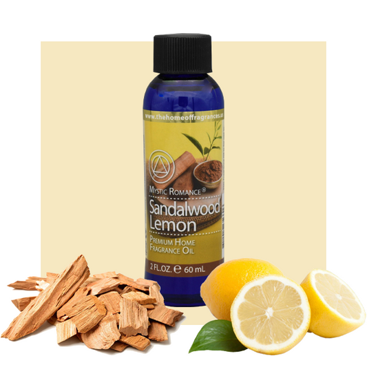 Sandalwood & Lemon Premium Fragrance Oil - DiAroma by Mystic Romance