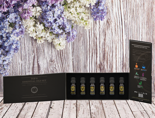 Gift Set 6 Pieces - DiAroma by Mystic Romance box on the inside
