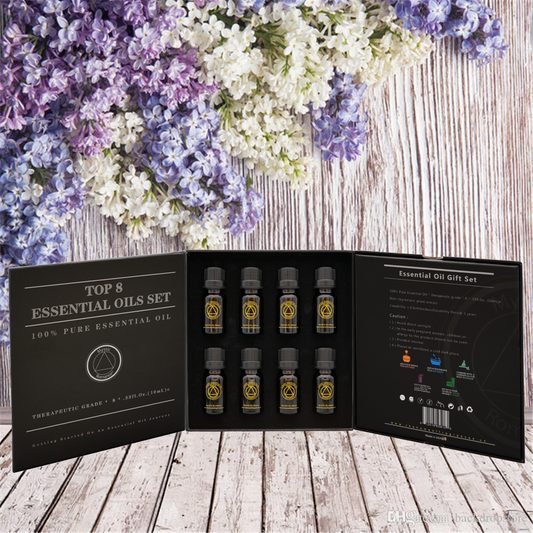 Gift Set 8 Pieces - DiAroma by Mystic Romance box inside